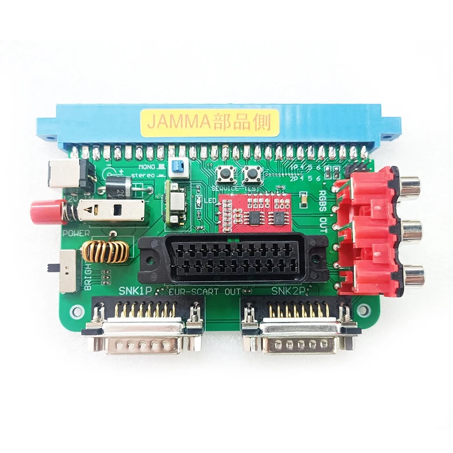 Новый мощный преобразователь DC 12V CBOX JAMMA в DB15 для геймпада SCART RGBS для аркадных игр SuperGun CPS1/2/3 SNK IGS Pandora
Новый мощный преобразователь DC 12V CBOX JAMMA в DB15 для геймпада SCART RGBS для аркадных игр SuperGun CPS1/2/3 SNK IGS Pandora