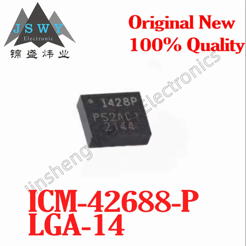 (1/5pieces) ICM-42688-P 1428P LGA-14 Six-axis motion tracking sensor chip New original stock Electronics
(1/5pieces) ICM-42688-P 1428P LGA-14 Six-axis motion tracking sensor chip New original stock Electronics