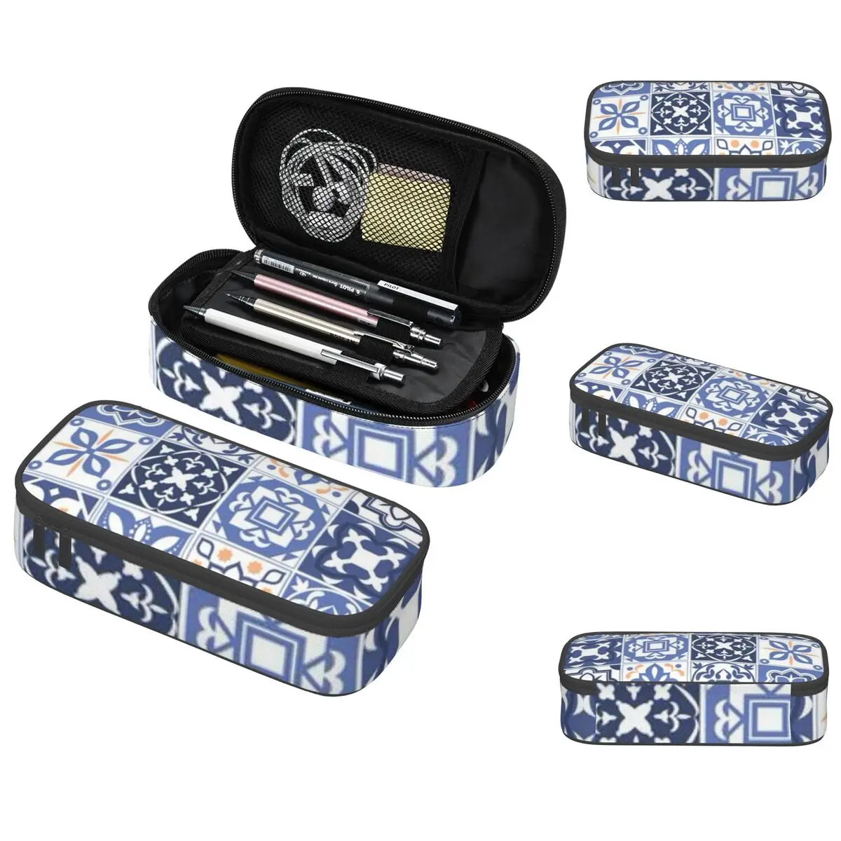 Blue Portuguese Tile Portugal Azulejo Flower Pencil Case Boys Girls School Pen Box Pencil Bag Stationery Supplies Pen Holder Bag
Blue Portuguese Tile Portugal Azulejo Flower Pencil Case Boys Girls School Pen Box Pencil Bag Stationery Supplies Pen Holder Bag