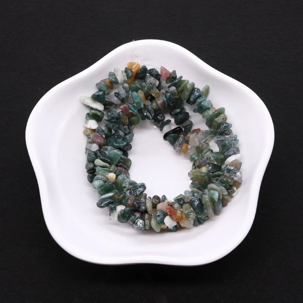 Irregular Natural Stone Beads Indian Agate Chip Gravel Loose Bead 1 Strand For Handmade Creative Necklace Bracelet Jewelry Gift
Irregular Natural Stone Beads Indian Agate Chip Gravel Loose Bead 1 Strand For Handmade Creative Necklace Bracelet Jewelry Gift