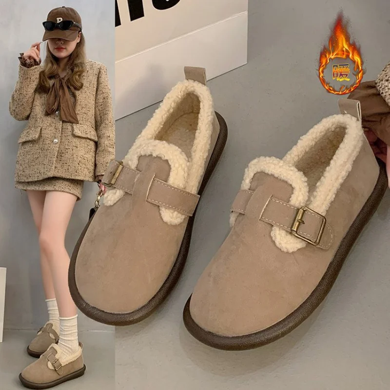 2025Fleece-Lined Snow Boots for Women, Slip-On Thick-Soled One-Strap Cotton Shoes, Flat Cotton Shoes43Code
2025Fleece-Lined Snow Boots for Women, Slip-On Thick-Soled One-Strap Cotton Shoes, Flat Cotton Shoes43Code