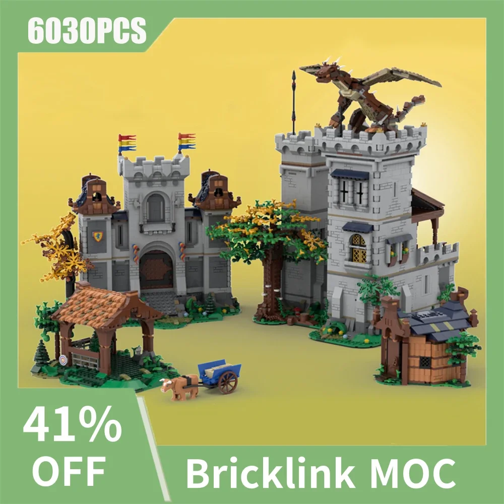 NEW 6030PCS European Medieval Black Falcon Castle model DIY creative ideas Child Toy Birthday Gift Building Blocks MOC-10305
NEW 6030PCS European Medieval Black Falcon Castle model DIY creative ideas Child Toy Birthday Gift Building Blocks MOC-10305