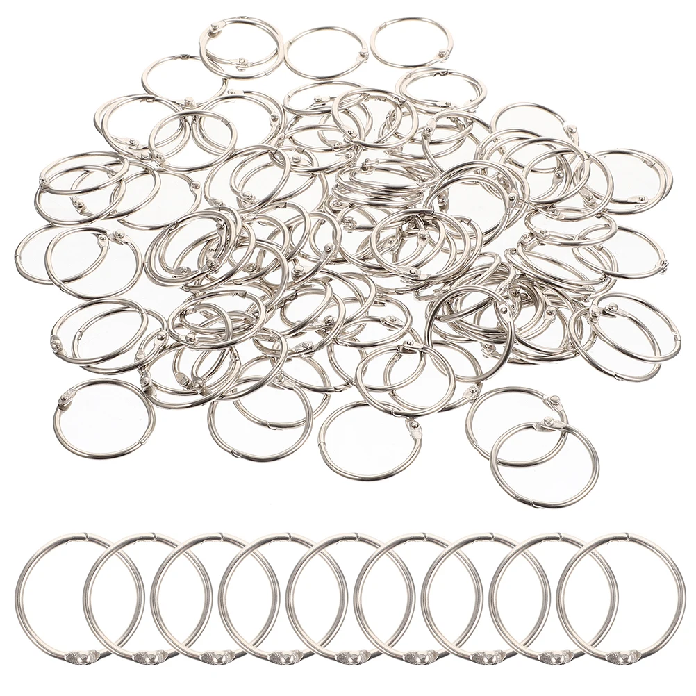 60pcs Binder 25mm Inner Notebook Rings 30mm Outer Diameter Metal DIY Office School Supplies Loose Leaf Notebook Ring
60pcs Binder 25mm Inner Notebook Rings 30mm Outer Diameter Metal DIY Office School Supplies Loose Leaf Notebook Ring