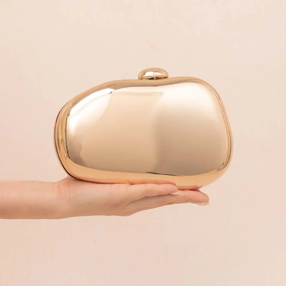 Women Featuring Shiny Textured Design Reminiscent Chain-Handle Evening Mirror-Like Metallic Hard-Shell Oval Female Mini Box Bag
Women Featuring Shiny Textured Design Reminiscent Chain-Handle Evening Mirror-Like Metallic Hard-Shell Oval Female Mini Box Bag