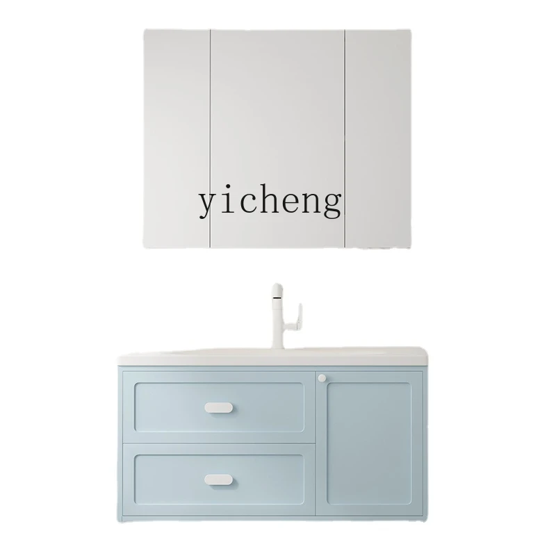 YY Integrated Ceramic Basin Induction Light Washstand Hanging Bathroom Cabinet Combination
YY Integrated Ceramic Basin Induction Light Washstand Hanging Bathroom Cabinet Combination