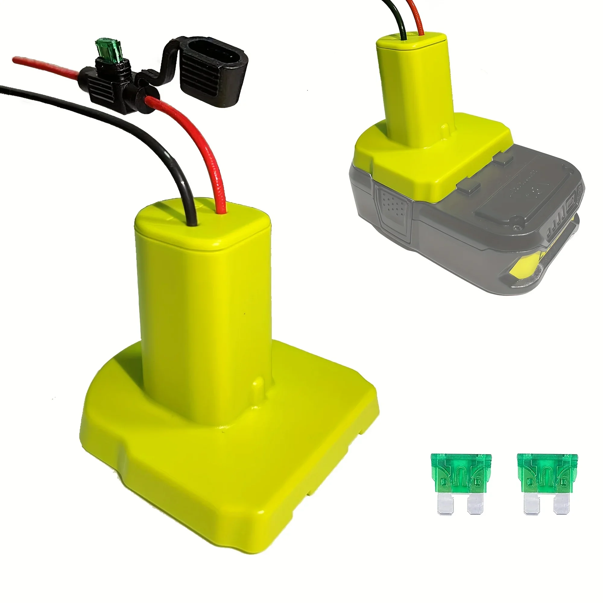 2024 New Battery 18V Li-ion Battery Adapter Power Wheel Adapter For Ryobi Battery Adapter With 30A Fuse
2024 New Battery 18V Li-ion Battery Adapter Power Wheel Adapter For Ryobi Battery Adapter With 30A Fuse