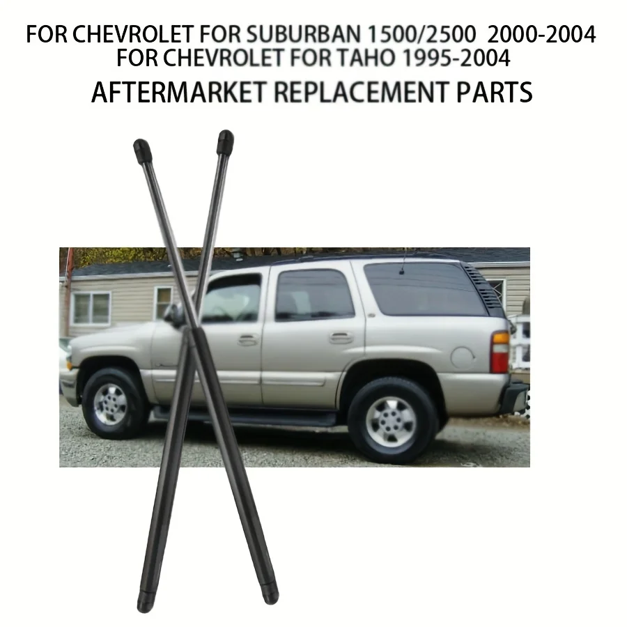 2 шт. газовые стойки задней двери багажника для Chevrolet Suburban 1500/2500 2000-2004 для Chevrolet Taho 1995-2004 гг.
2 шт. газовые стойки задней двери багажника для Chevrolet Suburban 1500/2500 2000-2004 для Chevrolet Taho 1995-2004 гг.