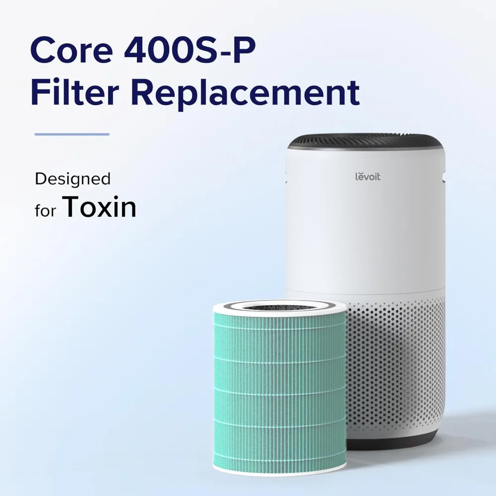 Genuine Core 400S-P Air Purifier Toxin Absorber Replacement Filter, Supports HEPA Sleep Mode, High-Efficiency Activated Carbon
Genuine Core 400S-P Air Purifier Toxin Absorber Replacement Filter, Supports HEPA Sleep Mode, High-Efficiency Activated Carbon