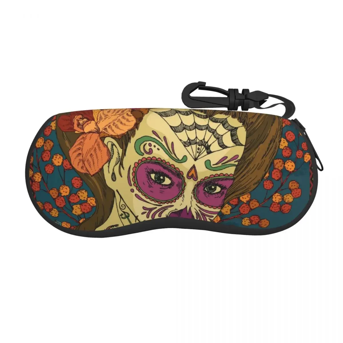 Женский Мягкий Чехол для очков, с ремешком и застежкой-молнией
Женский Мягкий Чехол для очков, с ремешком и застежкой-молнией