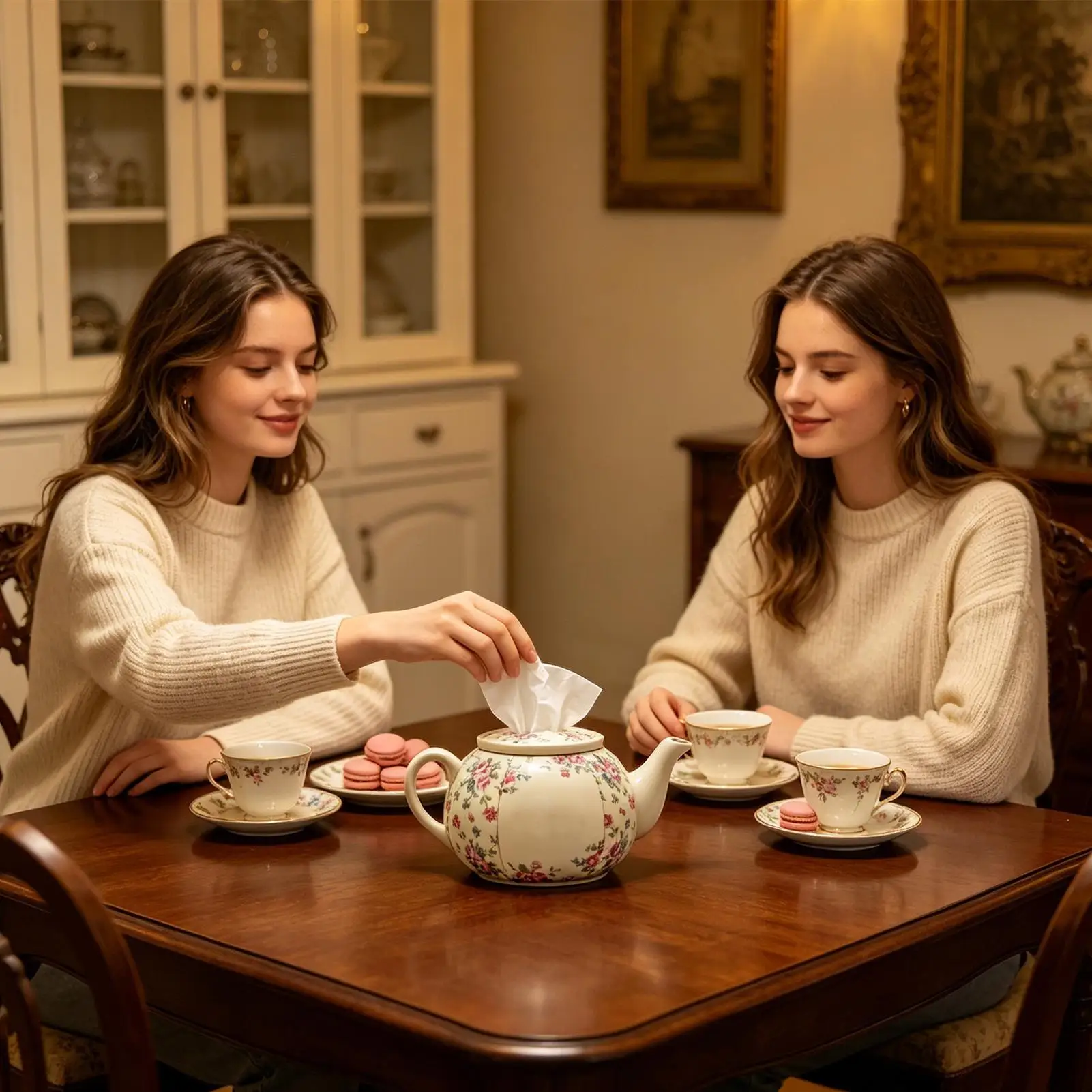 Tissue Cover Floral Teapot Shape Napkin Storage Case Decorative Tissue Box Covers For Home Bathroom Kitchen Office Bedroom
Tissue Cover Floral Teapot Shape Napkin Storage Case Decorative Tissue Box Covers For Home Bathroom Kitchen Office Bedroom