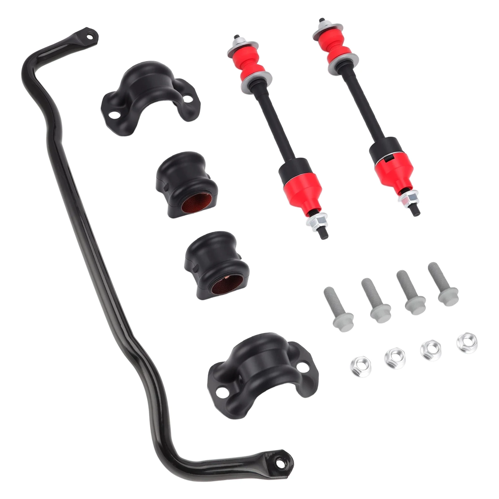 55398938AC Front Suspension Stabilizer Bar & K80894 Front Sway Bar Link Kit with Bushing Kit for Dodge Ram 1500 4WD 2011-2018
55398938AC Front Suspension Stabilizer Bar & K80894 Front Sway Bar Link Kit with Bushing Kit for Dodge Ram 1500 4WD 2011-2018