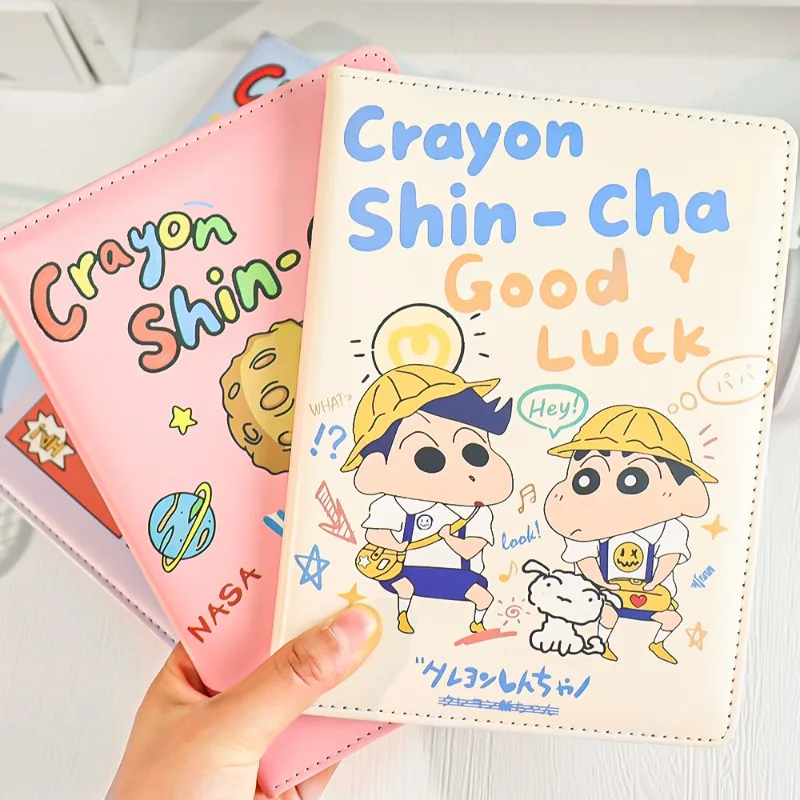 Hot Kawaii Shinchan Series Notebook Cartoon Characters Cute Print A5 Color Page Leather Diary Boys and Girls Stationery Supplies
Hot Kawaii Shinchan Series Notebook Cartoon Characters Cute Print A5 Color Page Leather Diary Boys and Girls Stationery Supplies