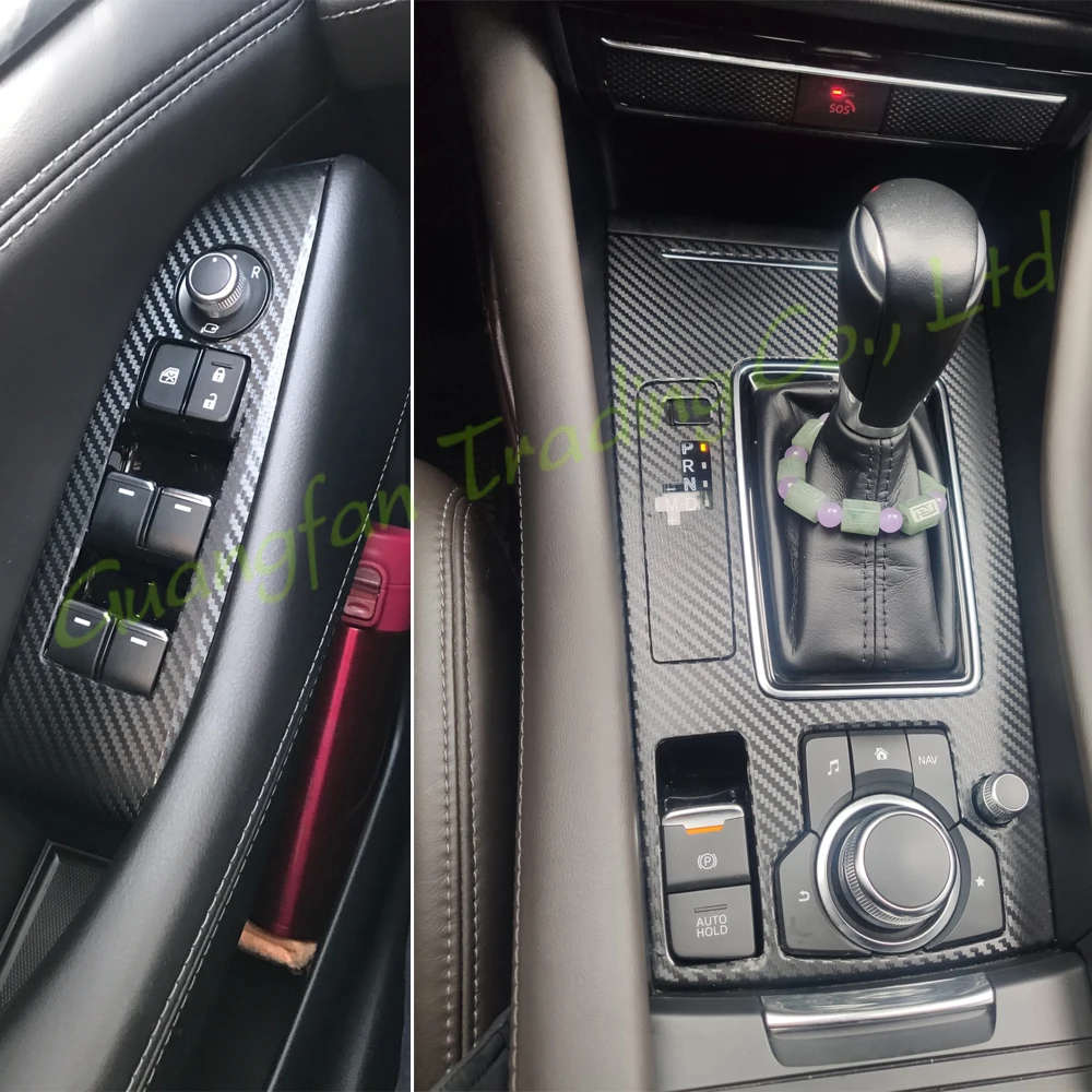 Car-Styling 3D/5D Carbon Fiber Car Interior Center Console Color Change Molding Sticker Decals For Mazda 6 2020-2021
Car-Styling 3D/5D Carbon Fiber Car Interior Center Console Color Change Molding Sticker Decals For Mazda 6 2020-2021