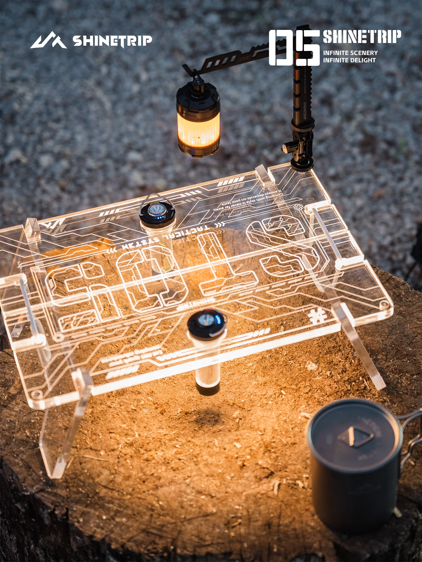 ShineTrip Outdoor Camping IGT Illuminated Unit Panel GZ Lightweight, Portable Acrylic Table
ShineTrip Outdoor Camping IGT Illuminated Unit Panel GZ Lightweight, Portable Acrylic Table