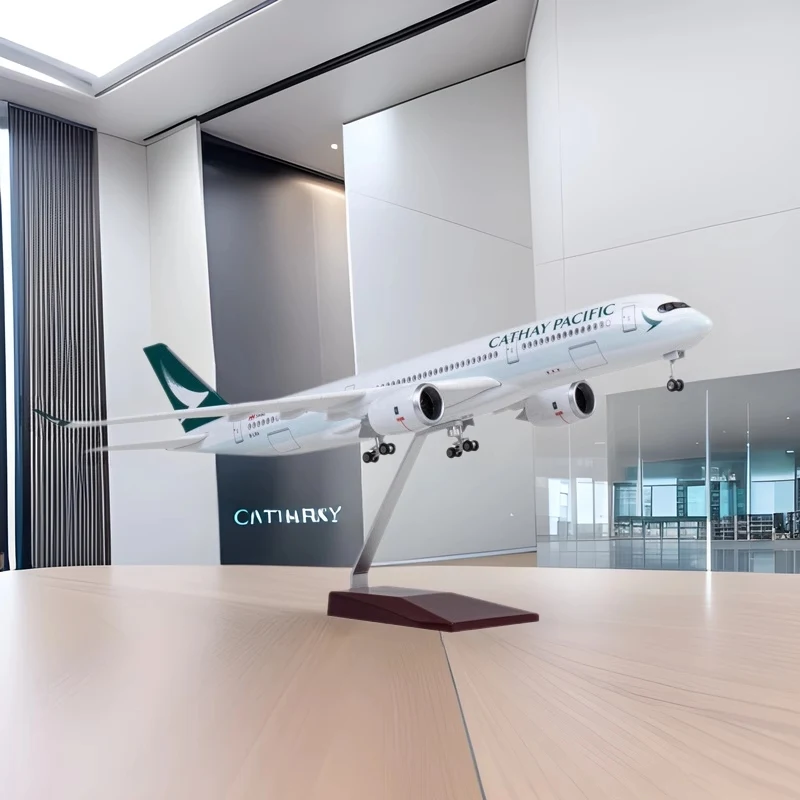 1/130 47cm Aviation A350 Cathay Pacific Airlines Dreamliner Aircraft Model Diecast Plane Toy Airliner Display W Standable Airpla
1/130 47cm Aviation A350 Cathay Pacific Airlines Dreamliner Aircraft Model Diecast Plane Toy Airliner Display W Standable Airpla