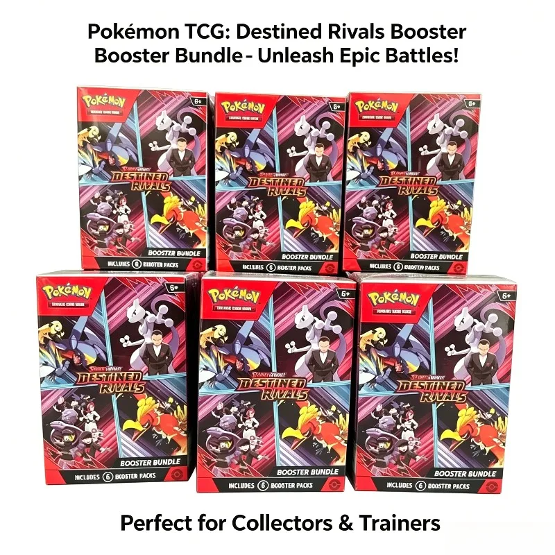 Pokemon Card v10 Booster bundle Destined Rivals Prismatic Evolutions Scarlet Violet 151 English Booster Transaction Cards Gifts
Pokemon Card v10 Booster bundle Destined Rivals Prismatic Evolutions Scarlet Violet 151 English Booster Transaction Cards Gifts