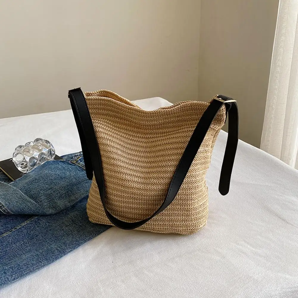 Foldable Beach Bag Shoulder Bag Stylish Women's Large Straw Tote Bag for Beach Daily Use Crossbody Purse with for Parties
Foldable Beach Bag Shoulder Bag Stylish Women's Large Straw Tote Bag for Beach Daily Use Crossbody Purse with for Parties