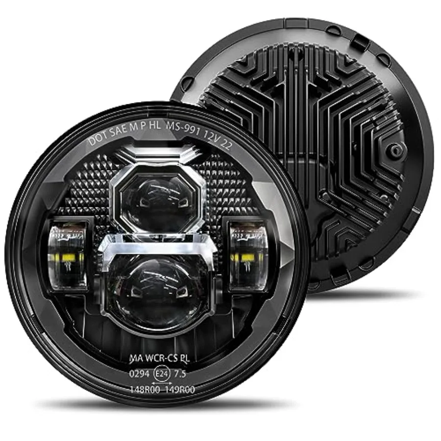 2023 Upgraded 1000% Brighter Antiglare 7 Inch Led Headlights Round Compatible with Jeep Wrangler JK JKU TJ LJ Chevy GMC Dodge
2023 Upgraded 1000% Brighter Antiglare 7 Inch Led Headlights Round Compatible with Jeep Wrangler JK JKU TJ LJ Chevy GMC Dodge