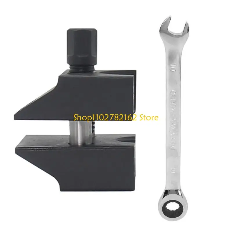 547B Knuckles Spreader Tool for Most Vehicles Metal Steel Hub Strut Spreader Tool Universal Strut Split Hubs Repair Accessory
547B Knuckles Spreader Tool for Most Vehicles Metal Steel Hub Strut Spreader Tool Universal Strut Split Hubs Repair Accessory