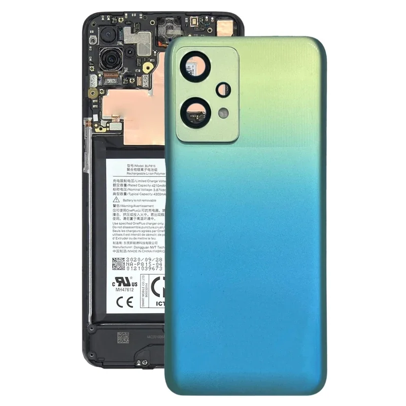 Задняя крышка аккумулятора для OnePlus Nord CE 2 Lite 5G с крышкой объектива камеры, замена задней крышки корпуса телефона
Задняя крышка аккумулятора для OnePlus Nord CE 2 Lite 5G с крышкой объектива камеры, замена задней крышки корпуса телефона