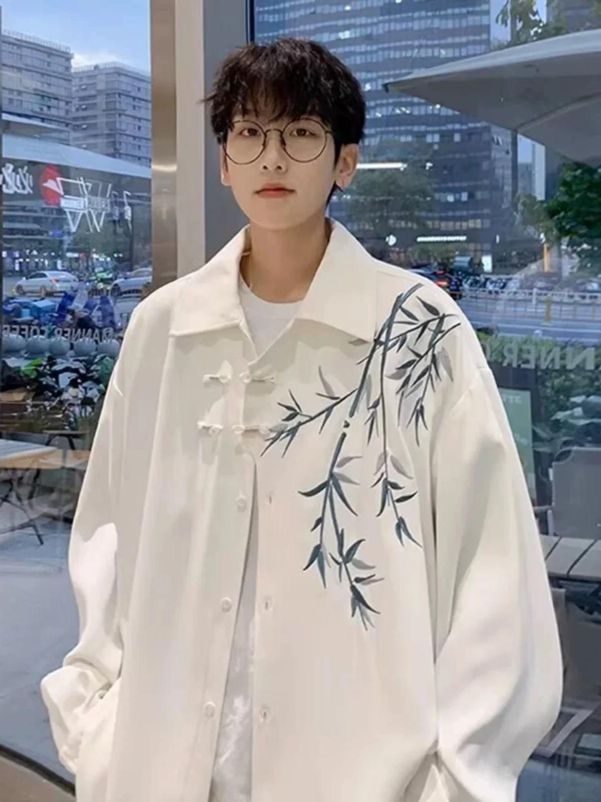 New Chinese Sle Long Sve Men's irt Bamboo Embroidery Tang Costume Dao Pao Outerwear Premium Feeling Spring Summer
New Chinese Sle Long Sve Men's irt Bamboo Embroidery Tang Costume Dao Pao Outerwear Premium Feeling Spring Summer