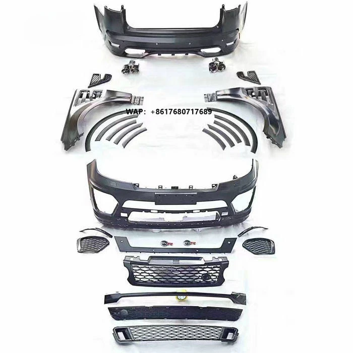 Perfect Fitment and Beautiful Body Kit for Range Rover Sport in SV.R Style 2014-2016 Front Bumper Rear Bumper Fender