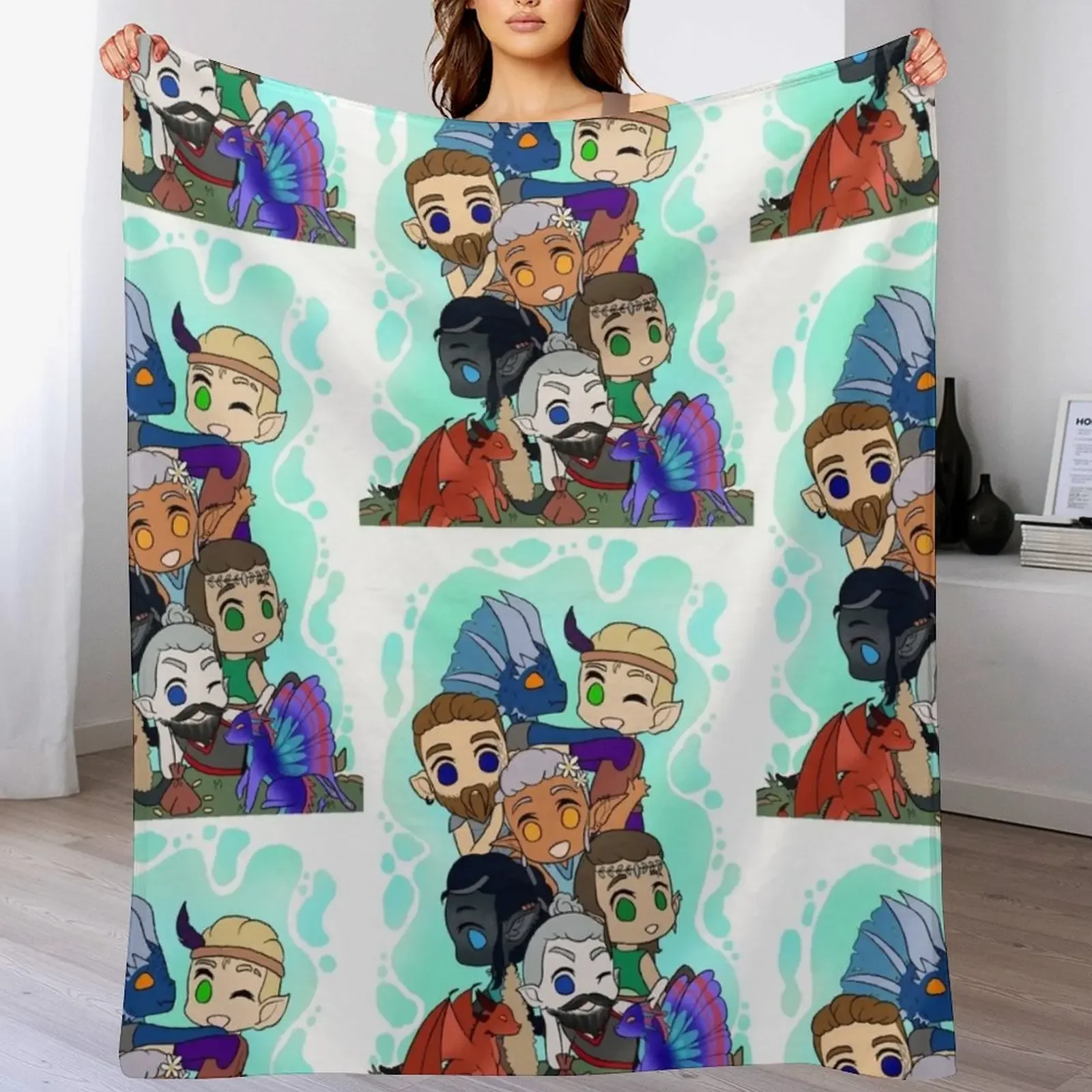 Dnd Group Throw Blanket Heavy Luxury Designer Soft Plush Plaid Picnic Blankets
Dnd Group Throw Blanket Heavy Luxury Designer Soft Plush Plaid Picnic Blankets
