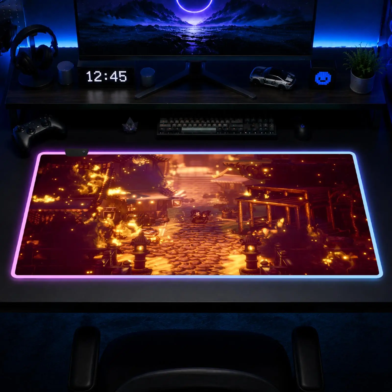 Octopath Traveler Ii Mouse Pad Gaming Anime Mouse Pad XXL RGB Desk Mats LED Table Pads Backlit Rubber Desktop
Octopath Traveler Ii Mouse Pad Gaming Anime Mouse Pad XXL RGB Desk Mats LED Table Pads Backlit Rubber Desktop