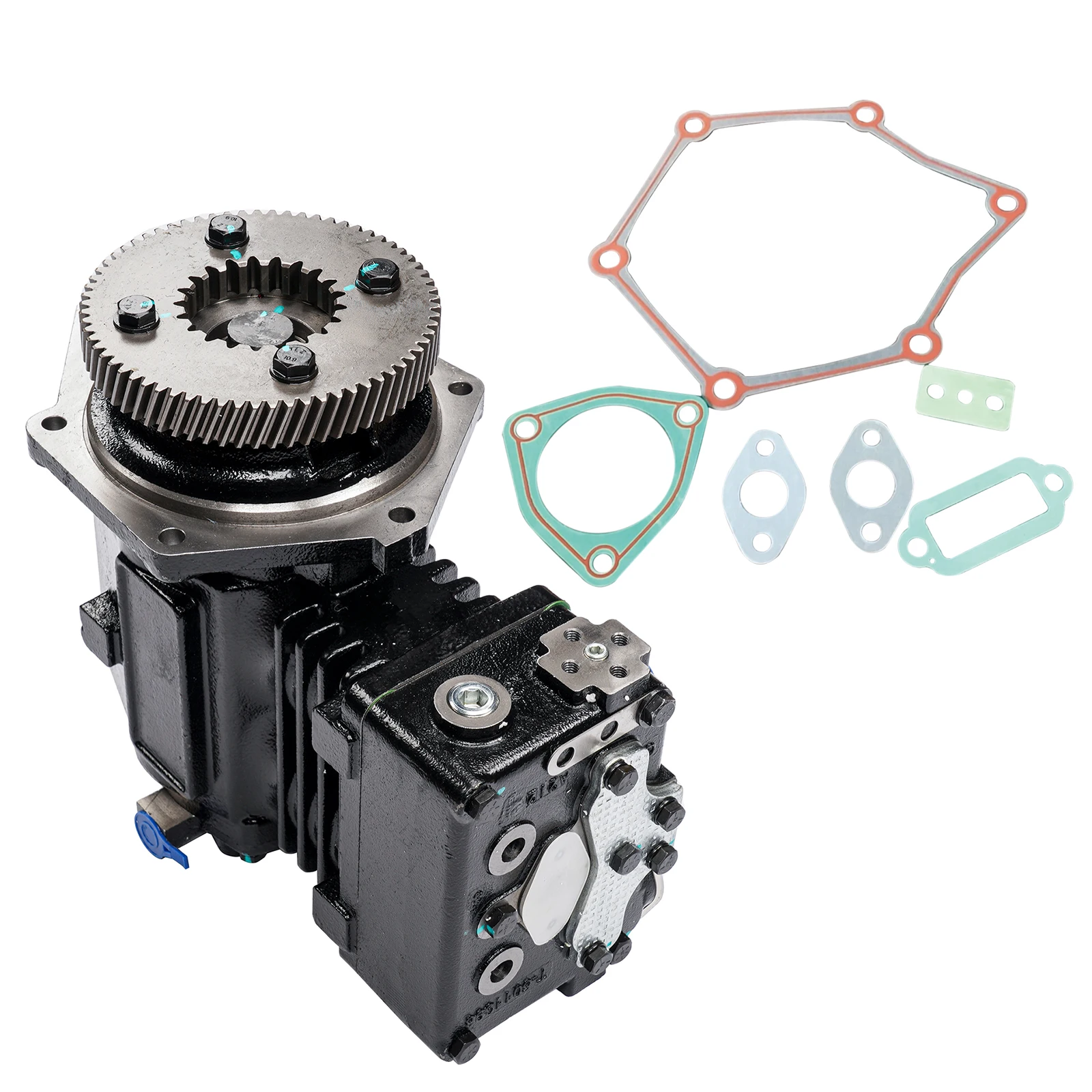 AP02 Air Brake Compressor for Detroit Diesel Series 60 12.7 TU-FLO 750 R23522123 23522122
AP02 Air Brake Compressor for Detroit Diesel Series 60 12.7 TU-FLO 750 R23522123 23522122