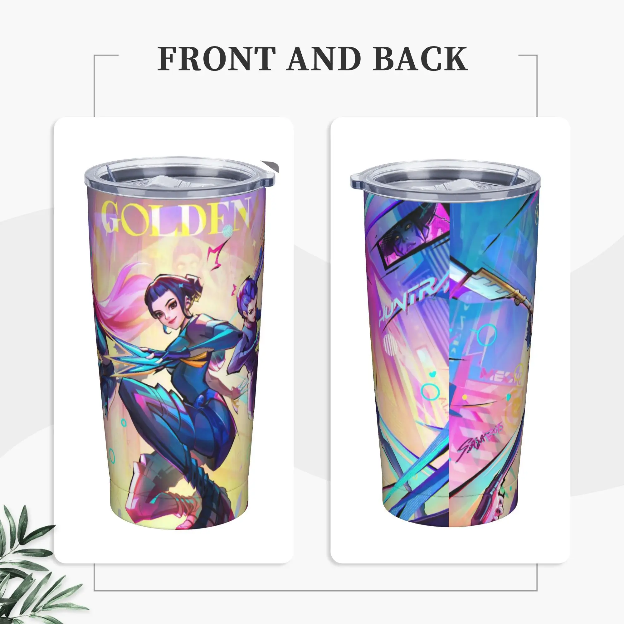 Huntrix Girls Golden Kpop Demon Hunters Stainless Steel Tumbler Travel Thermal Mug With Straws and Lid Mugs Cup Gift Idea
Huntrix Girls Golden Kpop Demon Hunters Stainless Steel Tumbler Travel Thermal Mug With Straws and Lid Mugs Cup Gift Idea