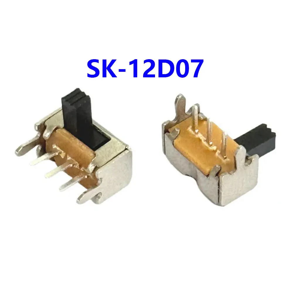10-50PCS SK12D07 VG4 SK12D07 Toggle Switch 3Pin PCB 1P2T Slide Switch Handle Miniature Slide Switch Side Knob High 4mm
10-50PCS SK12D07 VG4 SK12D07 Toggle Switch 3Pin PCB 1P2T Slide Switch Handle Miniature Slide Switch Side Knob High 4mm