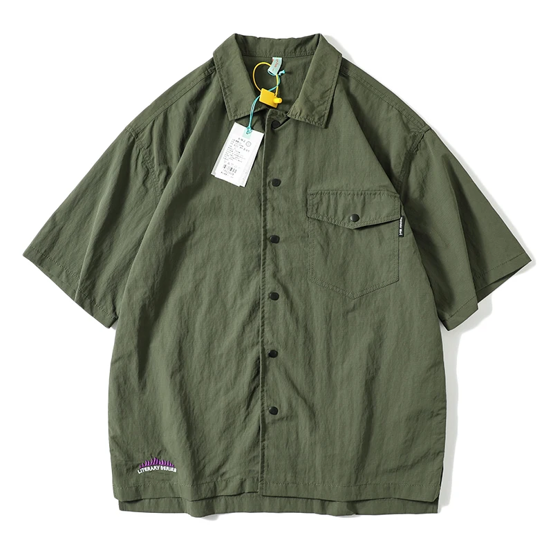 Men Shirts Fashion Business Outdoor Function Waterproof Sunscreen Quick Drying Breathable Summer Thin Short-sleeved Shirt
Men Shirts Fashion Business Outdoor Function Waterproof Sunscreen Quick Drying Breathable Summer Thin Short-sleeved Shirt
