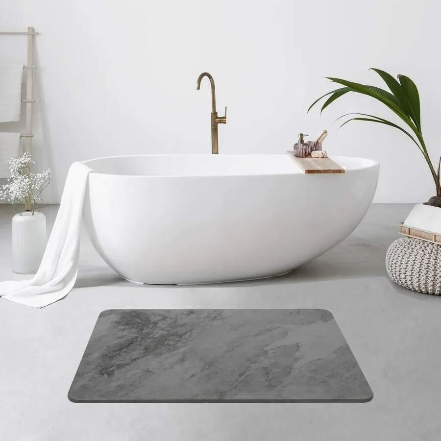 4 Colors! - 24'' X 15'' Diatomaceous Quick-Drying Stone Bath Mat
4 Colors! - 24'' X 15'' Diatomaceous Quick-Drying Stone Bath Mat