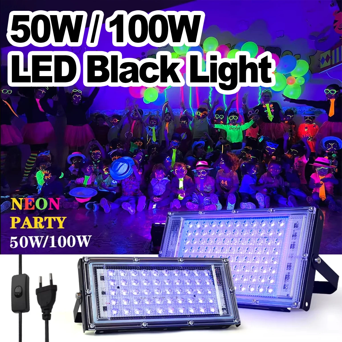 Led Uv Floodlight 50w 100w 395nm Mites Lights Germicidal Outdoor 220v 400nm Ultraviolet Lamp Purple-light Fluorescent Detection
Led Uv Floodlight 50w 100w 395nm Mites Lights Germicidal Outdoor 220v 400nm Ultraviolet Lamp Purple-light Fluorescent Detection