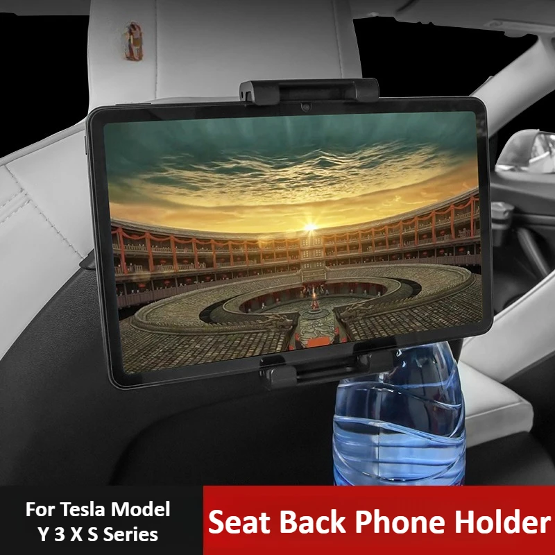 For Tesla Model Y 3 X S Series Rear Seat Headrest Support Seat Back Phone Holder ABS Hook for Ipad IPhone Huawei Car Accessories
For Tesla Model Y 3 X S Series Rear Seat Headrest Support Seat Back Phone Holder ABS Hook for Ipad IPhone Huawei Car Accessories