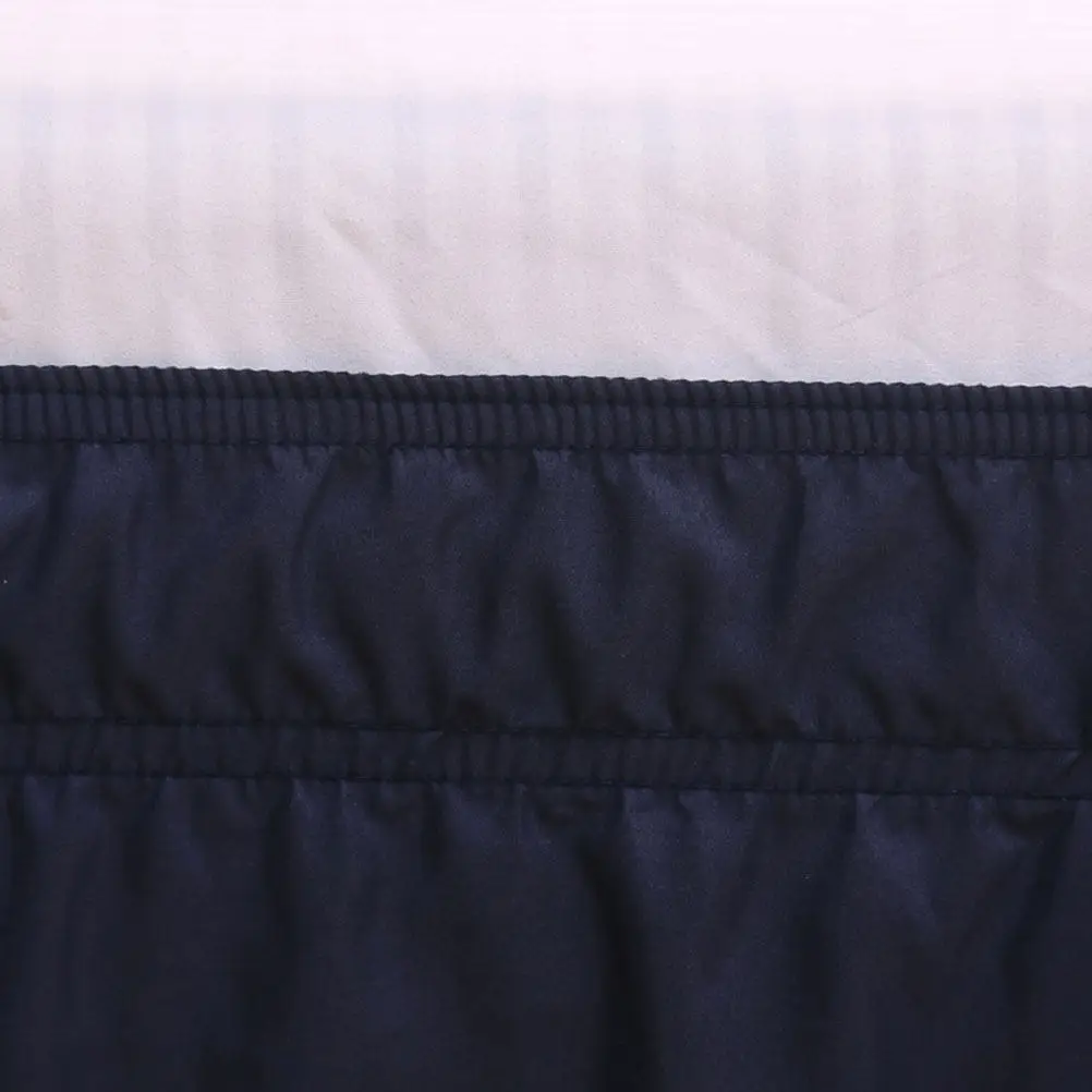 Темно-синяя эластичная юбка для кровати из полиэстера с оборками и складками, мягкая, нелиняющая, гладкая, легко устанавливается, обеспечивает полное покрытие углов, теплая, элегантная, для спальни
Темно-синяя эластичная юбка для кровати из полиэстера с оборками и складками, мягкая, нелиняющая, гладкая, легко устанавливается, обеспечивает полное покрытие углов, теплая, элегантная, для спальни
