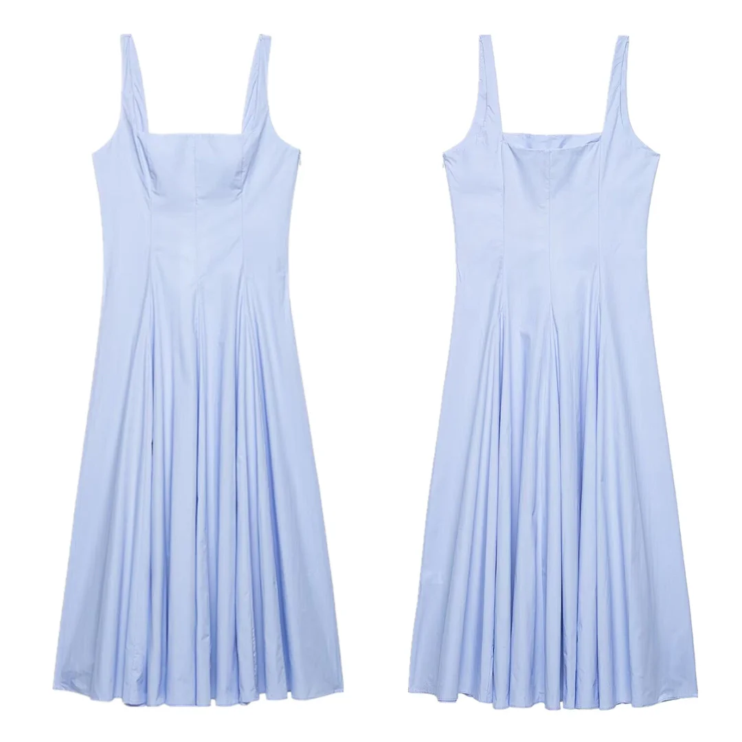 Maxdutti French Minimalist Sleeveless Vest Dress Woman Clothes Dress Elegant Party Dresses Vestidos Summer Tank Dress
Maxdutti French Minimalist Sleeveless Vest Dress Woman Clothes Dress Elegant Party Dresses Vestidos Summer Tank Dress