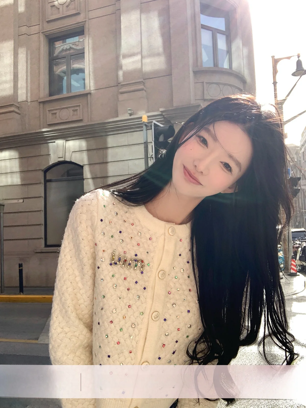 Вязаный свитер Yoyozhang белого цвета с круглым вырезом, женский повседневный универсальный кардиган-топ Starlight Dr Leisure Winter Fashion
Вязаный свитер Yoyozhang белого цвета с круглым вырезом, женский повседневный универсальный кардиган-топ Starlight Dr Leisure Winter Fashion