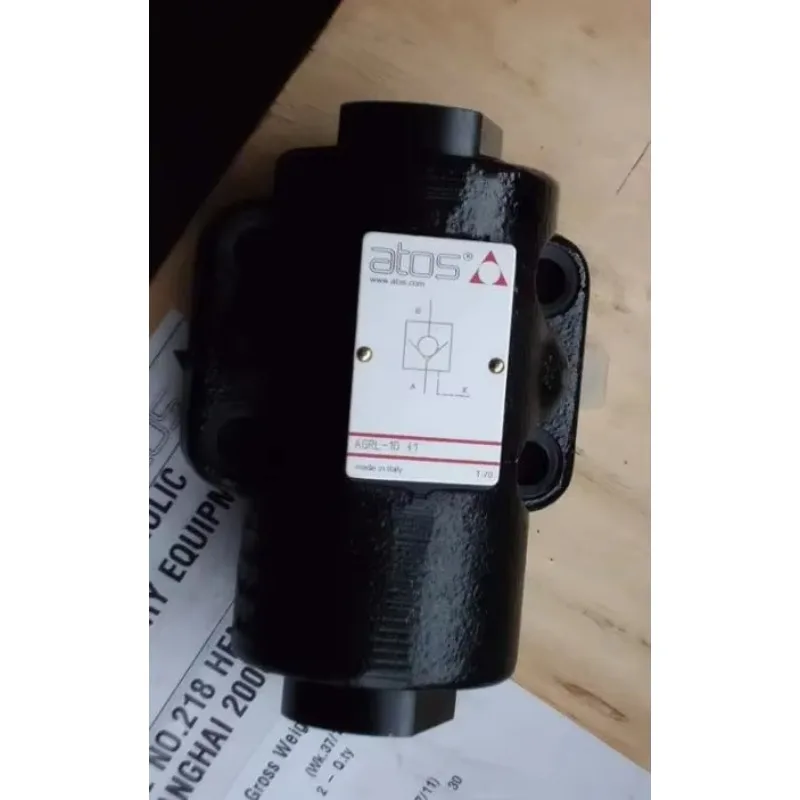 ATOS Hydraulic Control Check Valve AGRLE-20 41 AGRL-10 AGRLE-10 AGRL-20 Made in Italy
ATOS Hydraulic Control Check Valve AGRLE-20 41 AGRL-10 AGRLE-10 AGRL-20 Made in Italy