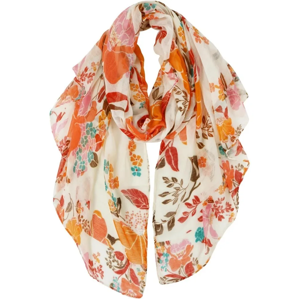 Lightweight Scarves Fashion Flowers Print Women Cotton Wrap Scarf Head Shawl Spring Gift
Lightweight Scarves Fashion Flowers Print Women Cotton Wrap Scarf Head Shawl Spring Gift