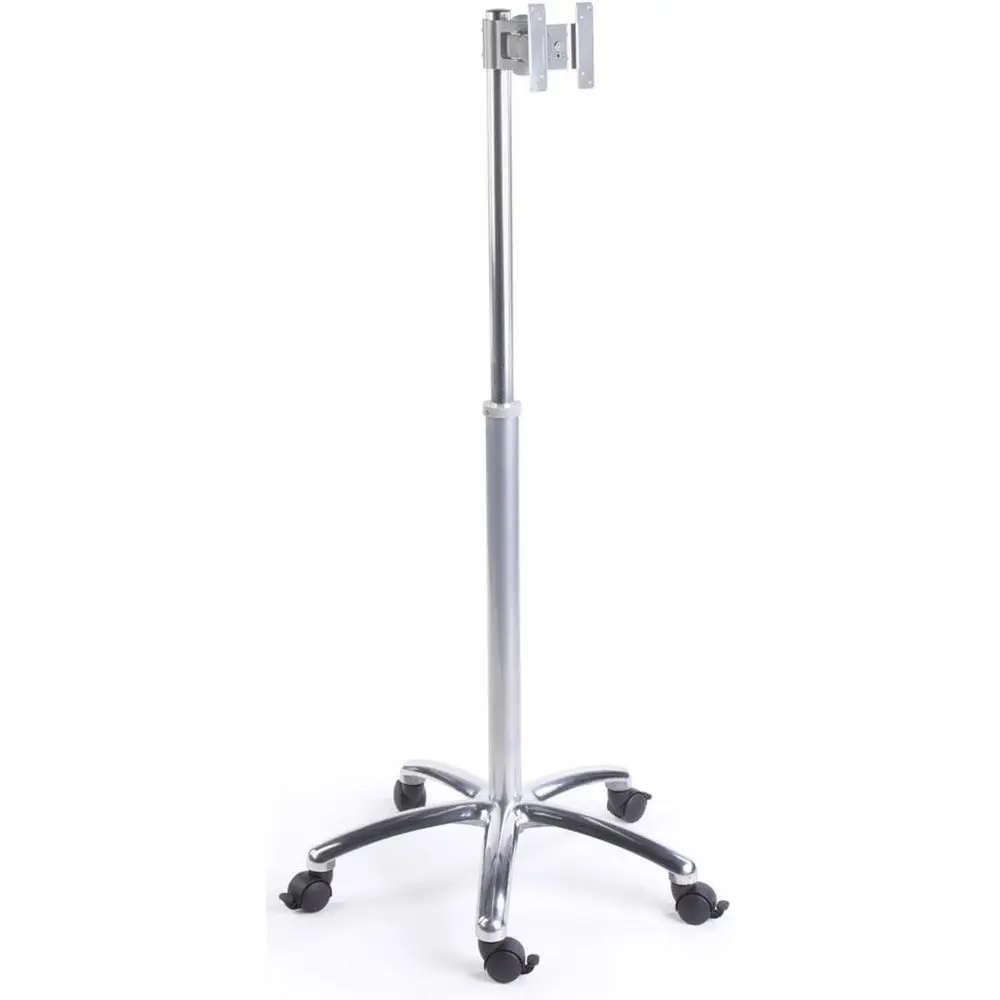 Adjustable Silver Rolling TV Stand for 12-22 TVs
Adjustable Silver Rolling TV Stand for 12-22 TVs