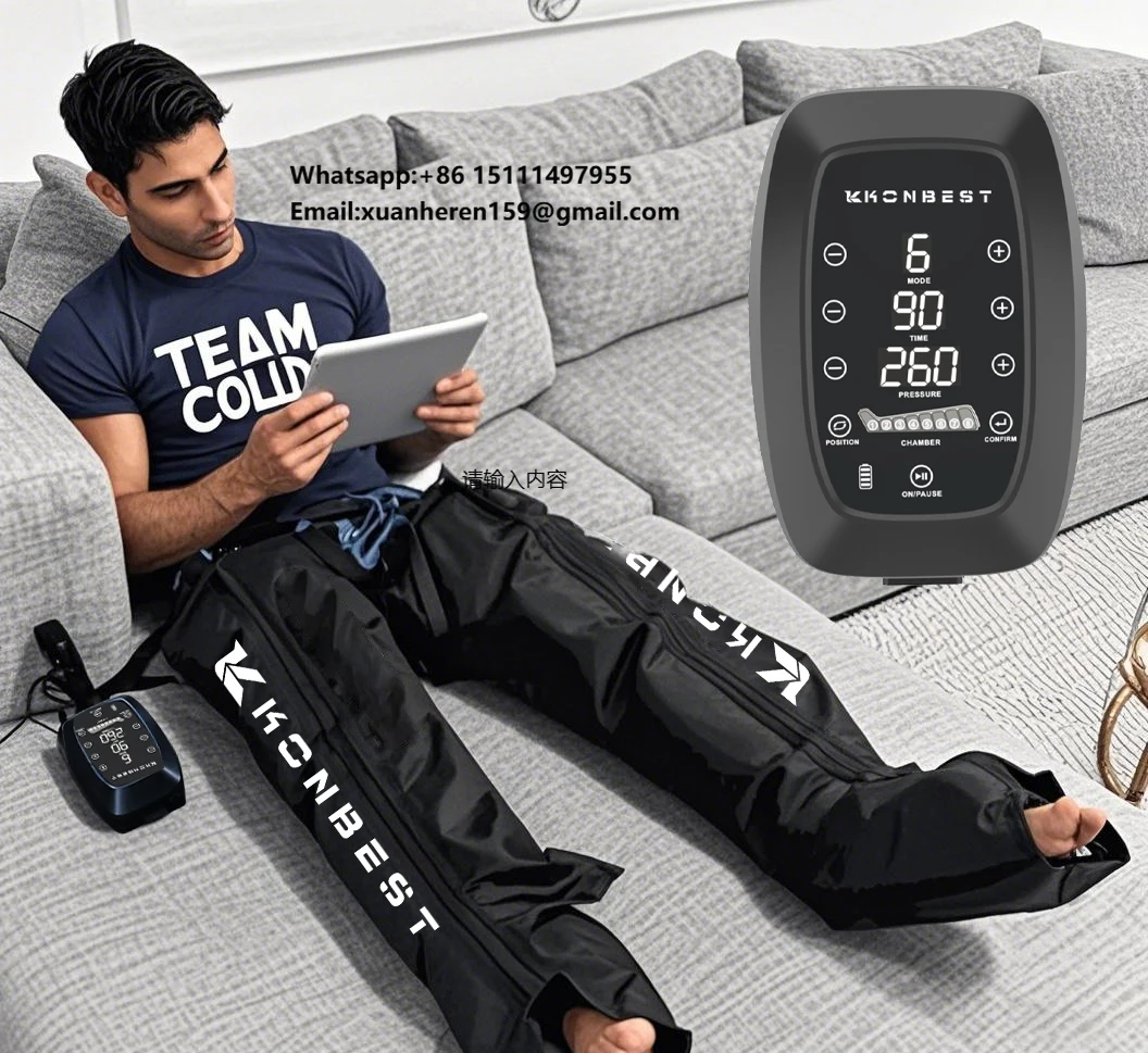 Sports Rapid Recovery Rechargeable Portable 8 Chamber Leg Massage Machine Recovery Compression Boots
Sports Rapid Recovery Rechargeable Portable 8 Chamber Leg Massage Machine Recovery Compression Boots