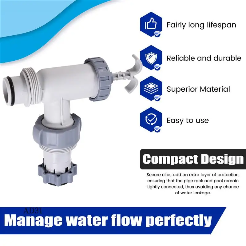 New-Above Ground Pool Parts, Plunger Valves For INTEX Pools Replacement Parts, Pool Hose 10747 Valve And 10722 Adapter
New-Above Ground Pool Parts, Plunger Valves For INTEX Pools Replacement Parts, Pool Hose 10747 Valve And 10722 Adapter