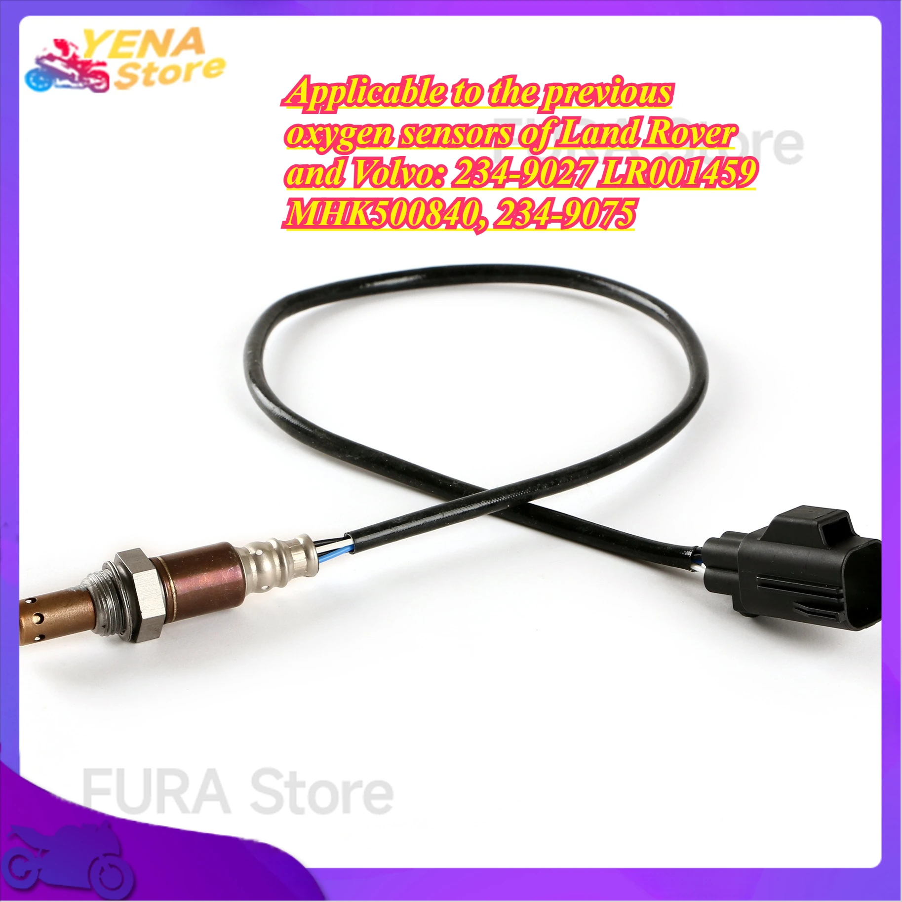 Applicable to the previous oxygen sensors of Land Rover and Volvo: 234-9027 LR001459 MHK500840, 234-9075. Oxygen O2 sensor
Applicable to the previous oxygen sensors of Land Rover and Volvo: 234-9027 LR001459 MHK500840, 234-9075. Oxygen O2 sensor