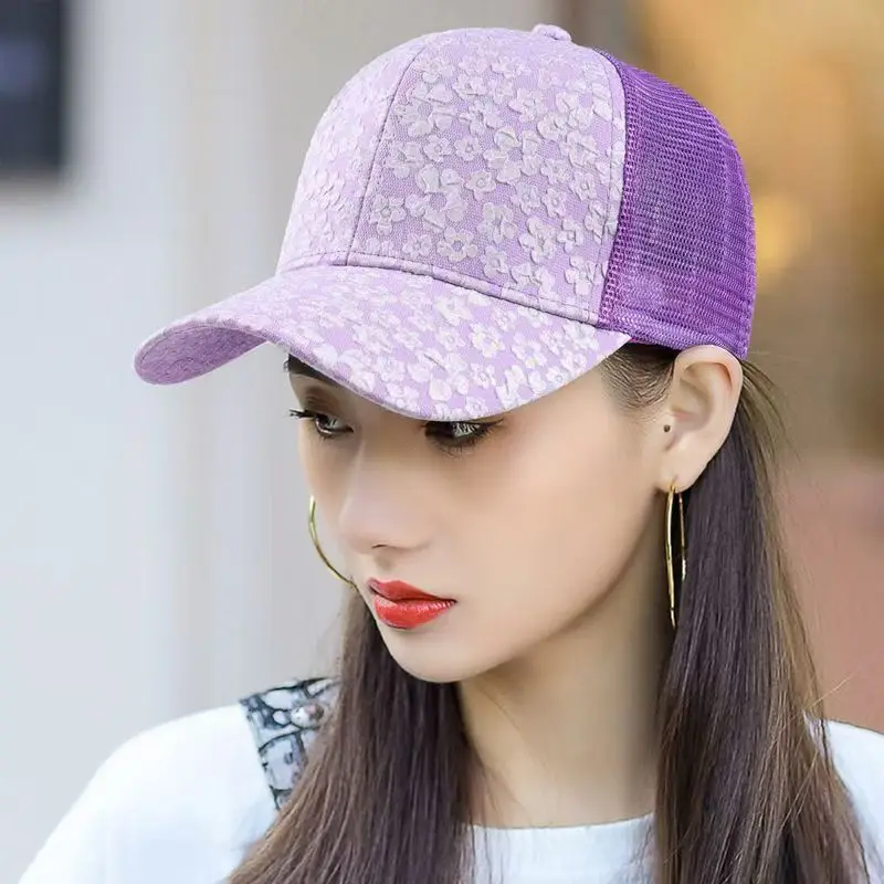 Women's Breathable Mesh Cap Floral Heart Pleated Sun Hat UV Protection Lightweight Peaked Cap for Spring Summer Outdoor Fashion 
Women's Breathable Mesh Cap Floral Heart Pleated Sun Hat UV Protection Lightweight Peaked Cap for Spring Summer Outdoor Fashion