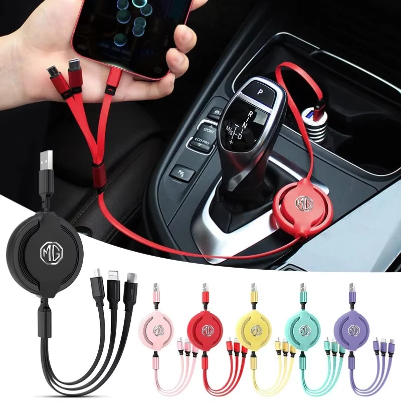 Scalable 3 In 1 Car Interior Charging Data Cable Phone Charger Fit MG Cyberster MG4 EV MG3 MG5 MG6 MG7 ZS HS ES5 ONE EZS
Scalable 3 In 1 Car Interior Charging Data Cable Phone Charger Fit MG Cyberster MG4 EV MG3 MG5 MG6 MG7 ZS HS ES5 ONE EZS