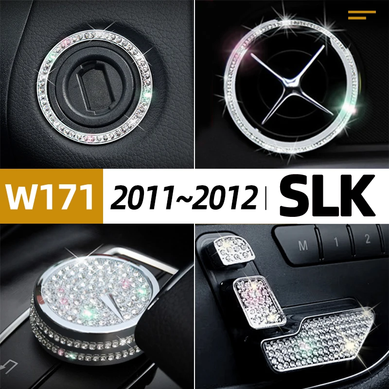 For Mercedes-Benz W171 Refitted Vehicle SLK200 SLK250 SLK350 Series Automotive Interior Renovation Diamond Decoration
For Mercedes-Benz W171 Refitted Vehicle SLK200 SLK250 SLK350 Series Automotive Interior Renovation Diamond Decoration