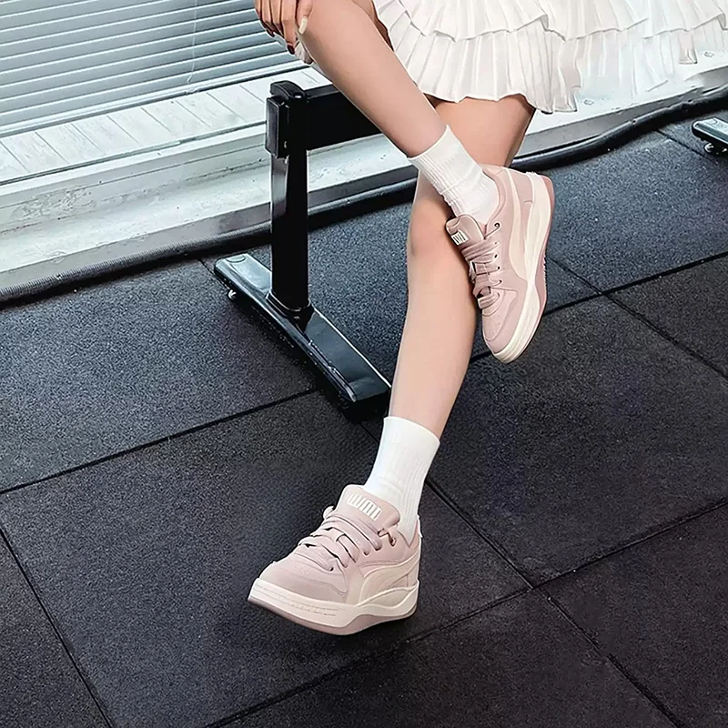 PUMA Dusty Pink Off White Suede Chunky Sole Retro Casual Skate Sneakers 402510-11
PUMA Dusty Pink Off White Suede Chunky Sole Retro Casual Skate Sneakers 402510-11