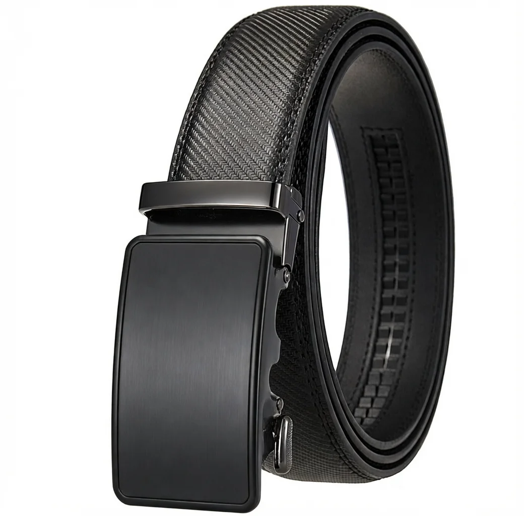 New Arrival Men's Cow Leather Automatic Buckle Belt 3.5cm Width Premium Ratchet Belt Strap Formal Dress Cinto Masculino
New Arrival Men's Cow Leather Automatic Buckle Belt 3.5cm Width Premium Ratchet Belt Strap Formal Dress Cinto Masculino