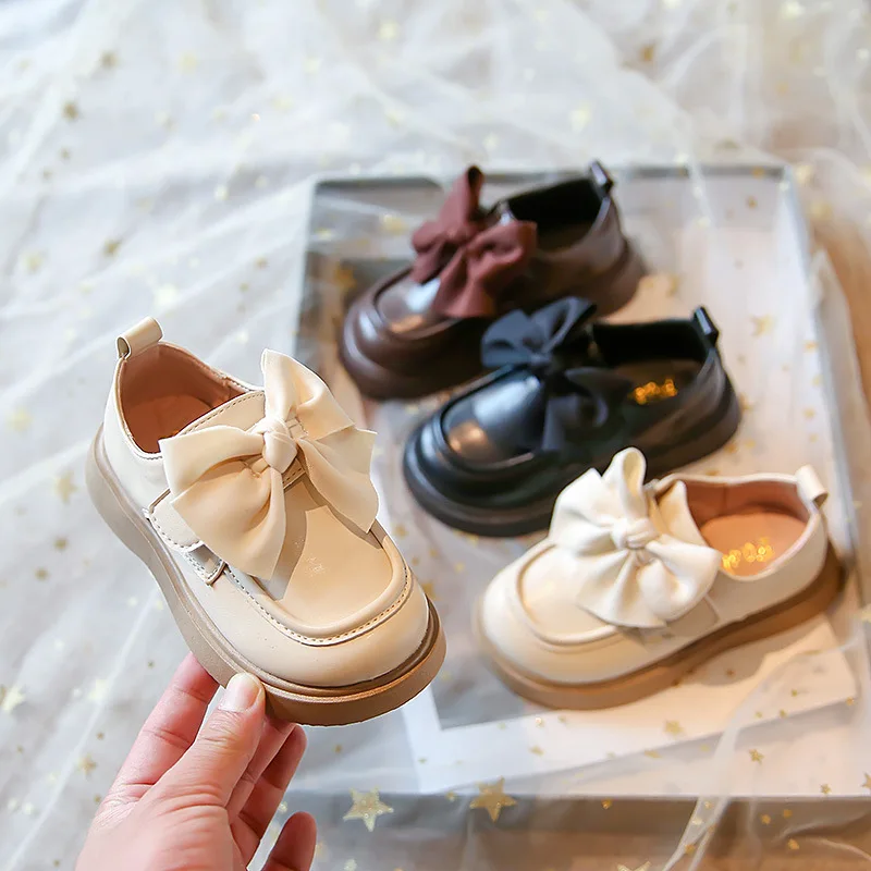 Girls Leather Shoes New Spring Autumn Fashion Soft Sole Flats Non-slip Party Shoes Kids Children's Casual Bowknot Princess Shoes
Girls Leather Shoes New Spring Autumn Fashion Soft Sole Flats Non-slip Party Shoes Kids Children's Casual Bowknot Princess Shoes